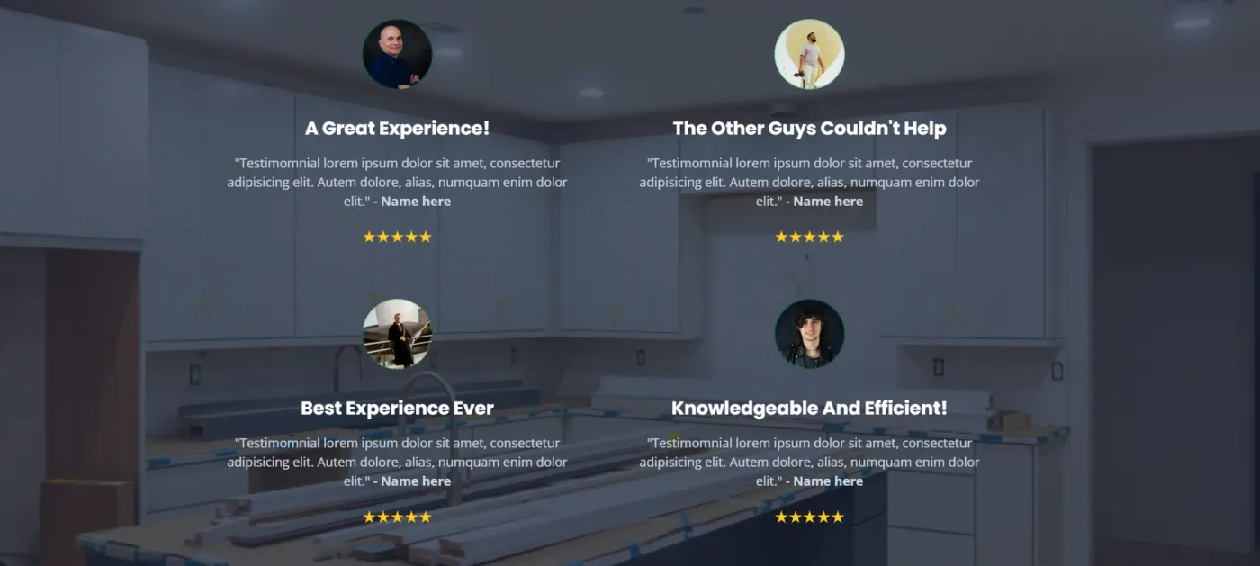 Custom Kitchen Cabinets snapshot screenshot