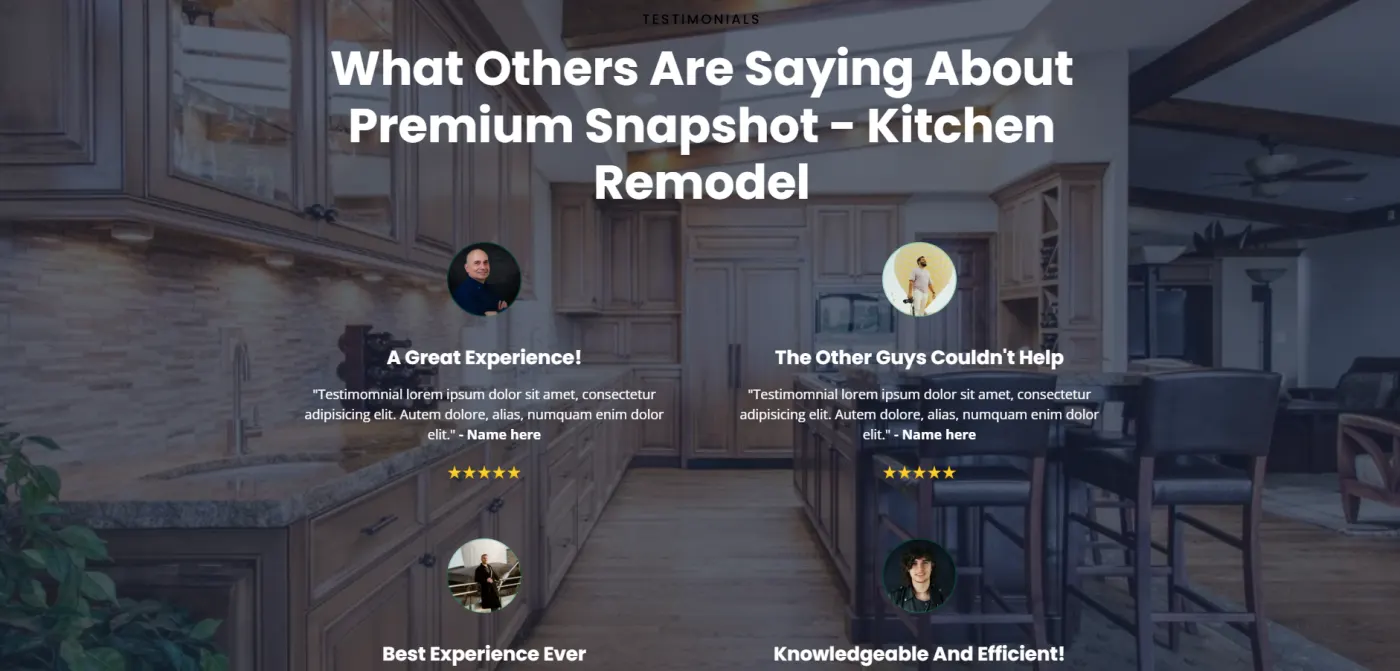 Kitchen Remodel snapshot screenshot