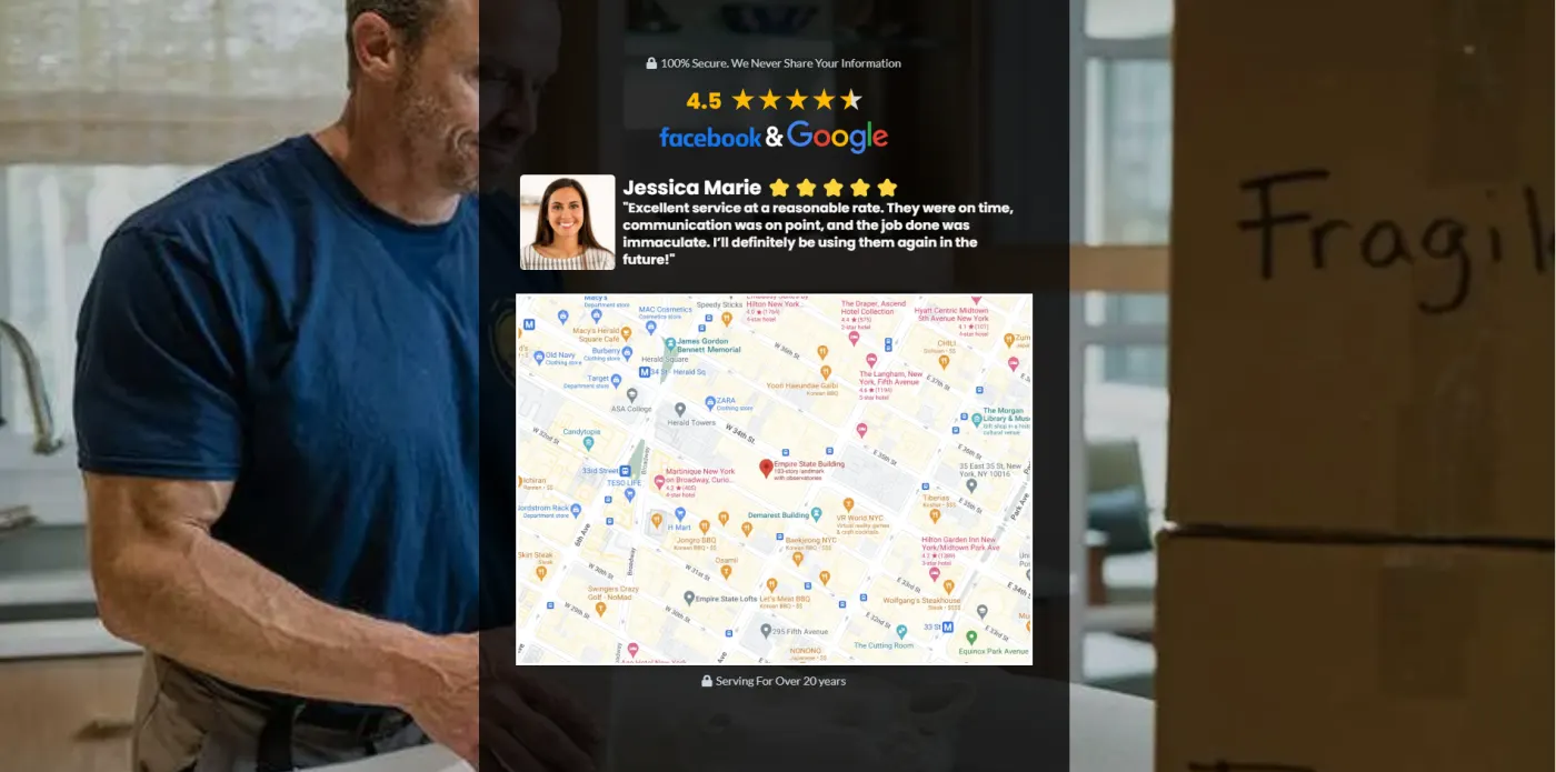 Moving & Packing Service snapshot screenshot
