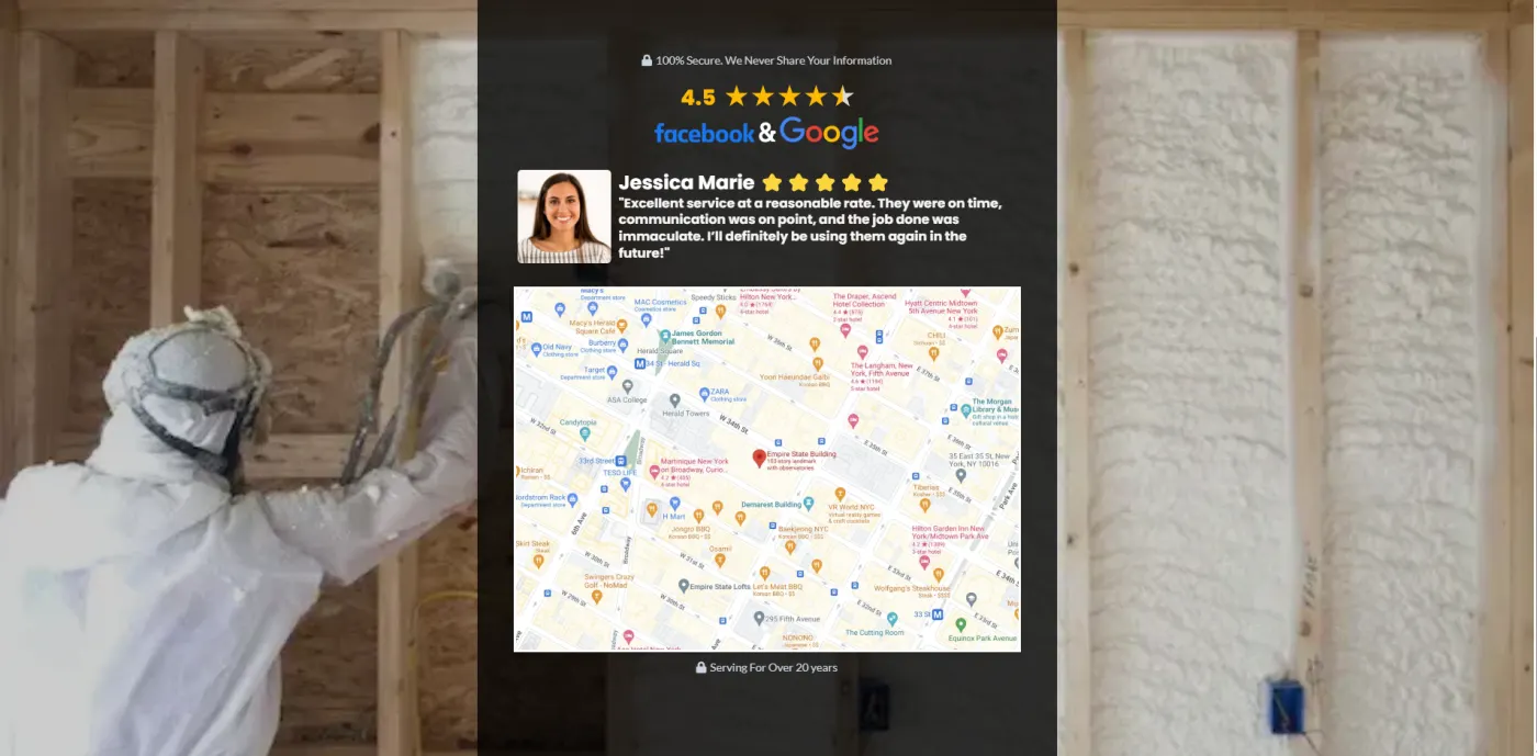 Spray Foam Insulation snapshot screenshot